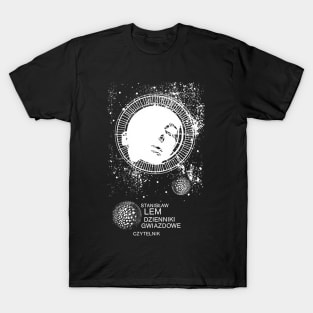 Vintage Sci-Fi Book Cover "The Star Diaries" T-Shirt